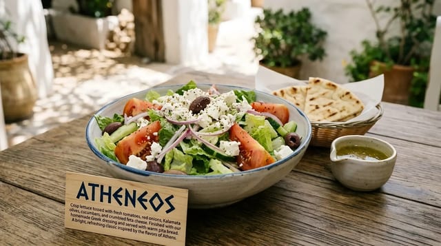 SMALL ATHENIAN SALAD.