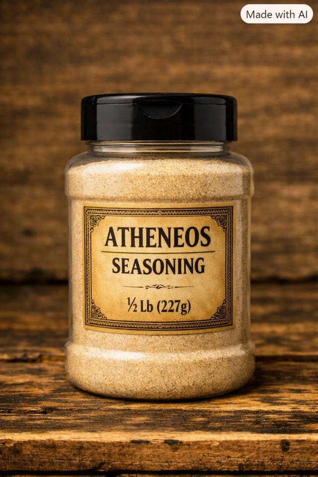 GREEK SEASONING 1/2 LB.