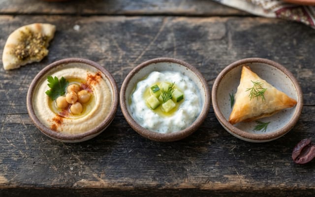 TRIA APPETIZERS *.